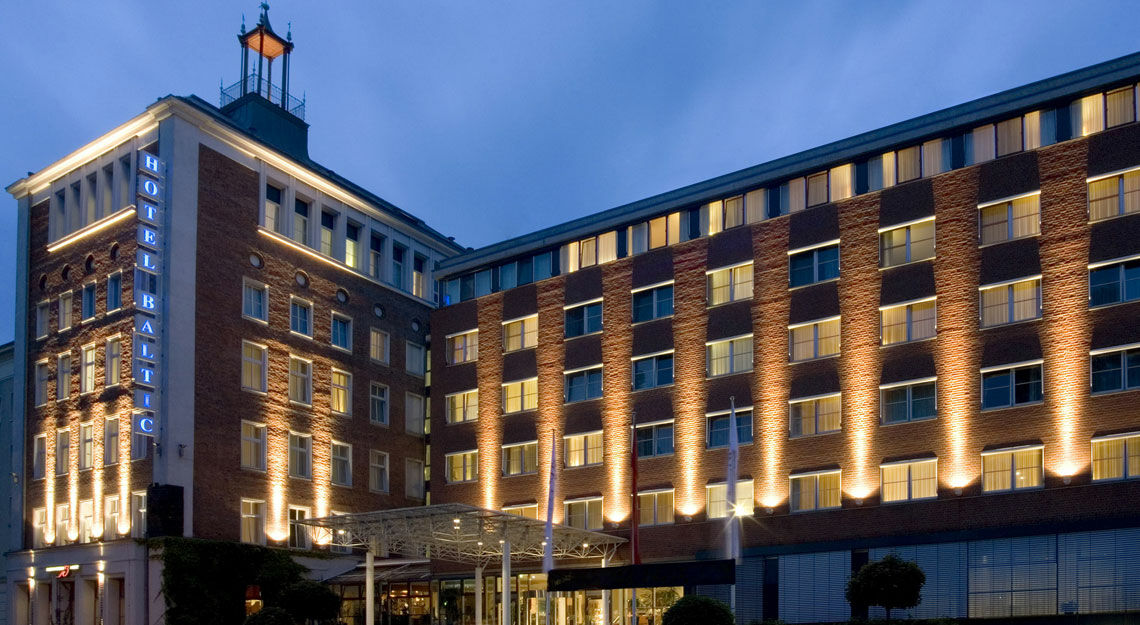 Hotel Vienna House By Wyndham Baltic Stralsund Esterno foto